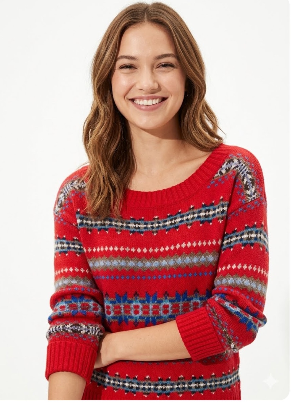 American Eagle Outfitters Fair Isle Sweater